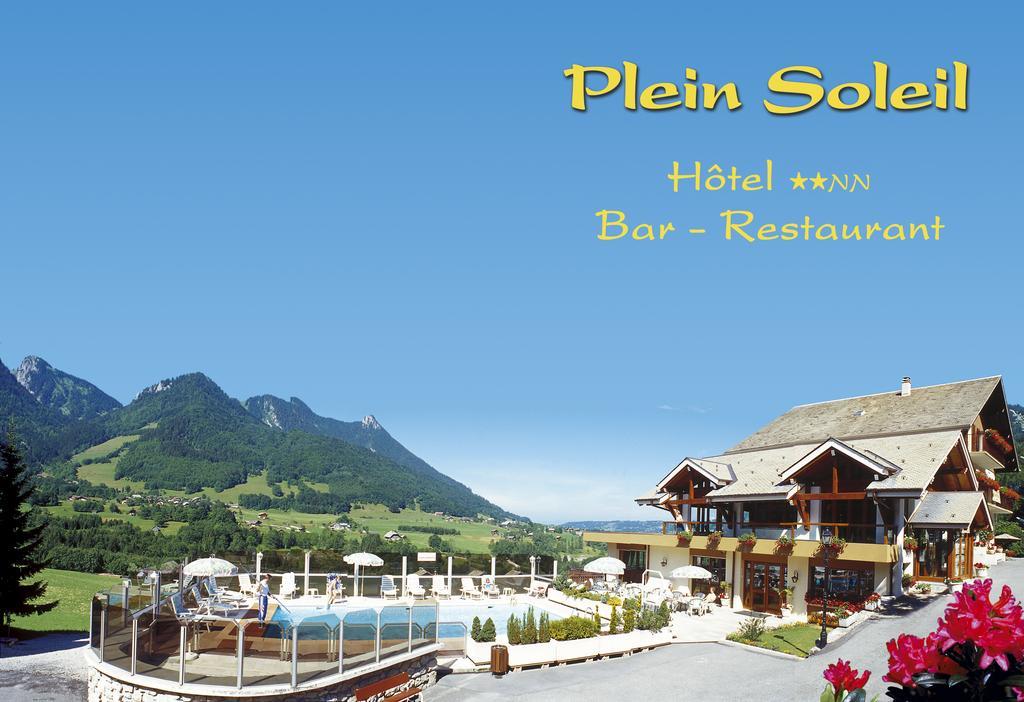 Hotel Plein Soleil Vacheresse Екстериор снимка